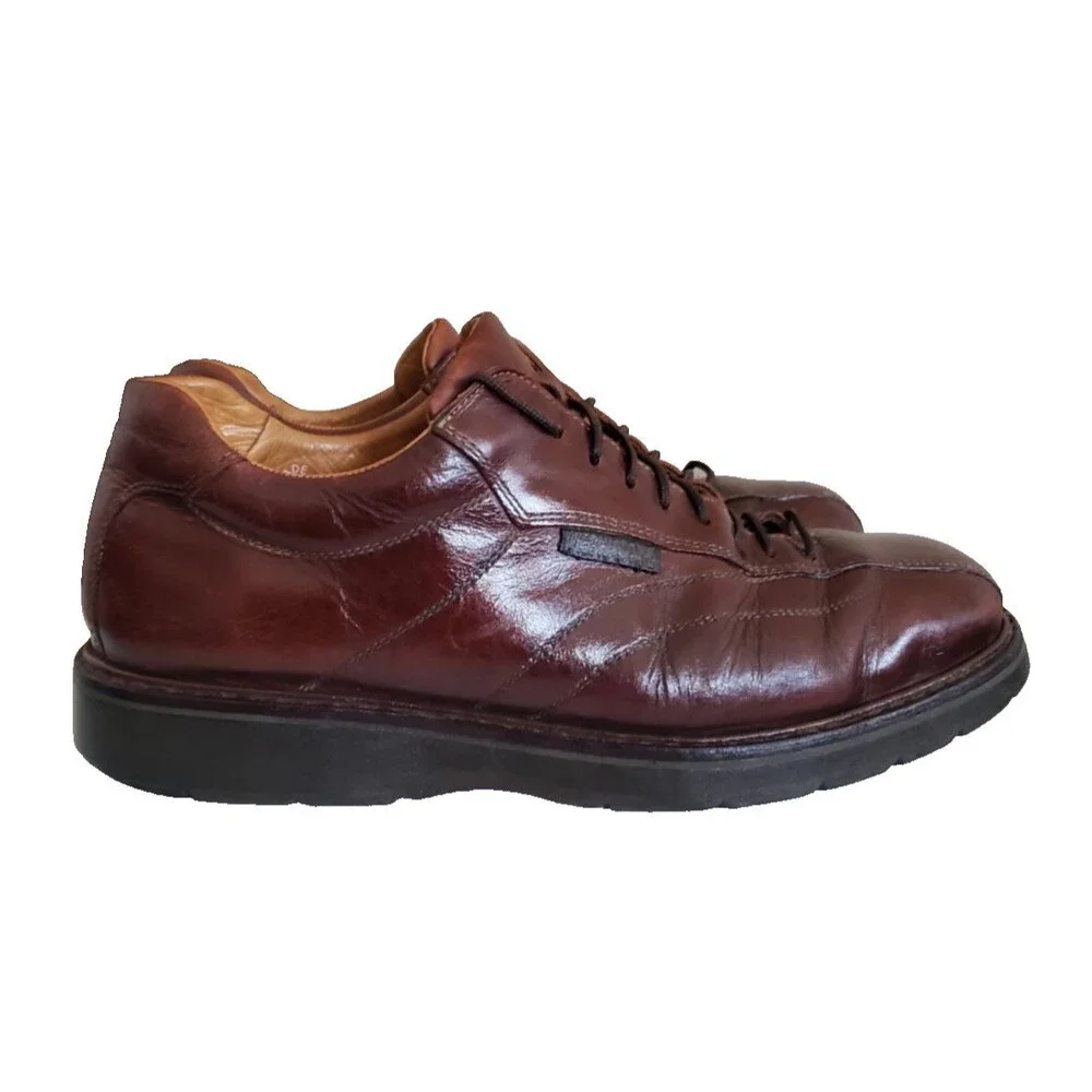 MEPHISTO Abel Air Relax Goodyear Welt Shoes Men's Size 10 Light Derby Brown $450